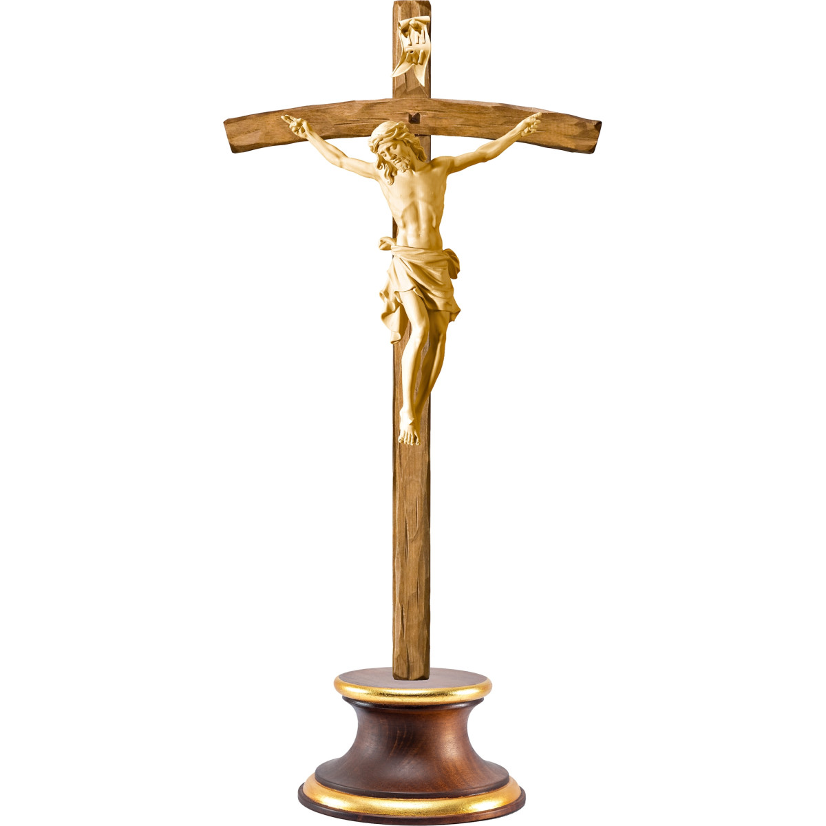 Cristo Pisa en pedestal